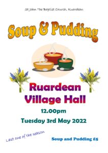Soup and Pudding May 2022