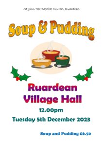 Soup and Pudding December 2023